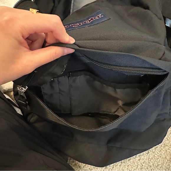 black jansport backpack - Picture 3 of 4